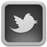 Twitter For Mac Grey Icon 96x96 png